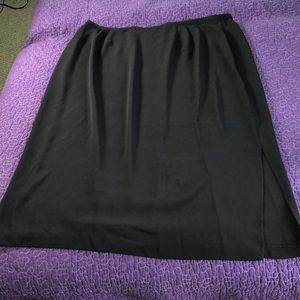 Intriguing Threads Black Maxi Skirt size 24W